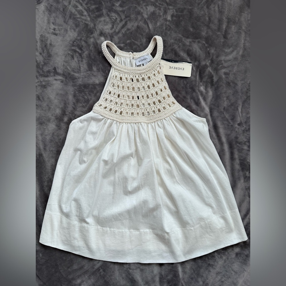 NWT Evereve crochet tank